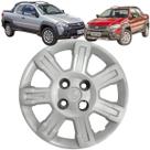 1 Calota Modelo Strada Trekking 2014 Aro 14 Polegadas Parafuso Cubo Alto Grid