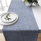 1 Caminho Trilho Mesa Impermeável PVC Florença Azul E 42x140