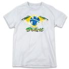 1 Camiseta do Brasil Patriota Bandeira 7 de Setembro Águia Personalizada