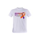1 Camiseta Fevereiro Roxo Laranja Campanha Prevenção Doenças