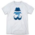 1 Camiseta Novembro Azul Combate Câncer Próstata Cartola 1 Camiseta Novembro Azul Combate Câncer Próstata Cartola
