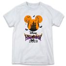 1 Camiseta Personalizada Halloween Viagem Disney Menino