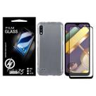 1 Capa Anti Impacto + 2 Pelicula Vidro 3d LG K22 K200BMW 6.2 - Cell In Power25
