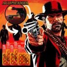 1 Cartelas de 72 estalinho mais RVR Brinquedo Red Dead Redemption