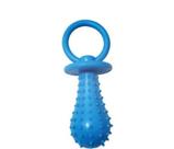 1 Chupeta G Mordedor De Borracha 13.5cm Brinquedo pet(vai cor aleatória)