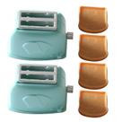 1 conjunto de mini máquina de pão simulada modelo de brinque