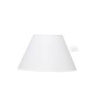 1 Cúpula Plástica P para Abajur Luminária de Mesa 17x10cm LXA