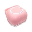 1 Esponja Silicone Banho com Dispenser 80ml Shampoo Sabonete
