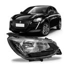 1 farol 208 20/24 FAROL 3 FUROS LADO esquerdo SEM LED original