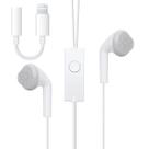 1 Fone de Ouvido com Adaptador Compatível com Lightning