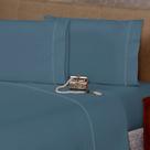1 Fronha com Ponto Palito 90cm x 50cm Percal Flex 400 Fios Macio