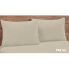 1 Fronha Travesseiro 90cmx50cm Percal Com Zíper 200 fios 1 Fronha Travesseiro 90cmx50cm Percal Com Zíper 200 fios