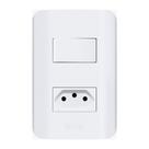 1 interruptor 10a+1tomada-250v-linha canoa-romazi1615 1 interruptor 10a+1tomada-250v-linha canoa-romazi1615