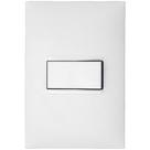 1 Interruptor Simples 10 Ampères 4x2 Branco 611110bc Pial Plus 1 Interruptor Simples 10 Amperès