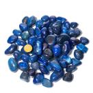 1 kg Ágata Azul Pedra Rolada M Extra 30 mm
