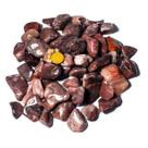 1 kg Aragonita Roxa Rolado Pedra Natural M 20 a 35mm Tipo B