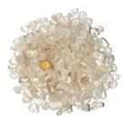 1 kg Cristal Transparente Rolado Pedra P 10 a 20mm Tipo B