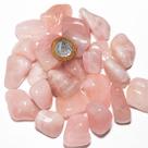 1 kg de Quartzo Rosa Rolado - Pedra Natural de 30 a 45mm - Classe B