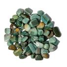 1 kg de Quartzo Verde Rolado - Pedra Natural G 30 a 45mm Tipo C
