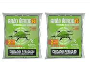 1 Kg Formicida Isca Grão Verde Formigas Cortadeiras Jardim