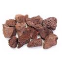 1 Kg Pedra Vulcânica Marrom Lareira Churrasqueira