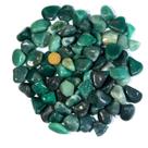 1 kg Quartzo Verde Rolado Pedra Natural M 20 a 35mm Tipo B