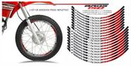 1 Kit Adesivo Frisos Refletivos - Honda Bros 150