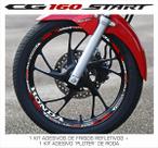 1 Kit Adesivo Refletivo + 1 Kit Ploter Para Cg 160 Start