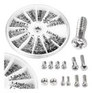 1 Kit De 600 Pcs Parafuso Relógio Óculos Conserto Porca estojo case ótica relogio relojoeiro ferramenta joalheiro notebook sol armação oculos mini