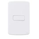 1 Kit Linha Composé Weg Interruptor Simples + Placa Com Suporte
