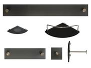 1 Kit Para Banheiro Mod Em Cor Fumê
