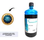 1 Litro Cyan Tinta Para Impressora Hp OfficeJet J6424 K5300 L7600 Alta Qualidade Kings Of Ink