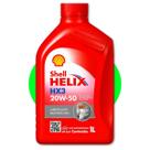 1 Litro de Óleo 20w50 Shell Hx3 Mineral Api Sl Motor Antigo Etanol