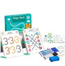 1 Livro Variados Magic Book Mágicos Infantis Crianças Escrevendo Brinquedos Educativos Aprender Traços e Desenvolvimento 1 Livro Variados Magic Book Mágicos Infantis Crianças Escrevendo Brinquedos Educativos Aprender Traços e Desenvolvimento