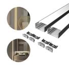 1 Metro Perfil Para Fita De Led Iluminação Linear Barra Sobrepor 1 Metro Perfil Para Fita De Led Iluminação Linear Barra Sobrepor