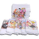 1 pano de copa prato pé de galinha 45x65 estampado lmt