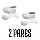 1 Par Anti-crease / Protetor De Toe-box Duradouro Ajustável P/Tênis