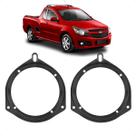 1 Par de Aro Adaptador para Alto-Falante 5 Pol Traseiro Vectra Astra Zafira Palio Montana Punto Fácil Instalação