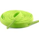1 par de Cadarço Chato Poliéster 1,40 Verde Neon