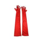 1 par de luvas de vestido de noite Flapper Elbow Gloves Long