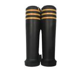 1 Par de Manopla luva para Bicicleta Bike Arco Iris dourado