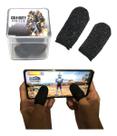 1 Par Luva De Dedo Gamer C/ Case Pubg Free Fire Call Of Duty
