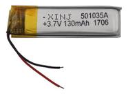 (1 Pc) Pilha Bateria Para Caneta Espiã 3.7v 130mah 501035