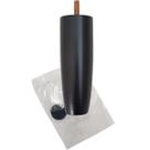 1 Pe De Cama 13cm Preto Peça Reposição Pés De Madeira Para Camas Box Solteiro Pés Para Móveis 1 Pe De Cama 13cm Preto Peça Reposição Pés De Madeira Para Camas Box Solteiro Pés Para Móveis