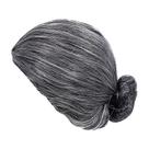 1 peça de peruca de velhinha para mulheres idosas, penteado, 1 peça de peruca de velhinha para mulheres idosas, penteado,