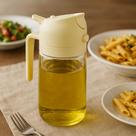 1 Peça Frasco Dosador de Óleo e Azeite 450ml para Cozinha - 2 em 1 Dosador e Pulverizador - Frasco de Óleo e Azeite