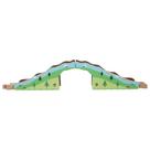 1 peça Toy Train Forest Bridge Train Track Bridge Toy Train