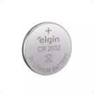 1 Pilha Bateria Moeda Elgin Lithium CR2032 3V