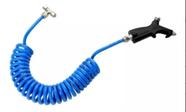 1 Pistola De Ar Botão Mangueira Cabine Caminhão Azul 1 Pistola De Ar Botão Mangueira Cabine Caminhão Azul