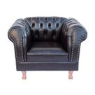 1 poltrona chesterfield capitone duque assento individual courano café / barbearia - escritório - sala de estar 1 poltrona chesterfield capitone duque assento individual courano café / barbearia - escritório - sala de estar